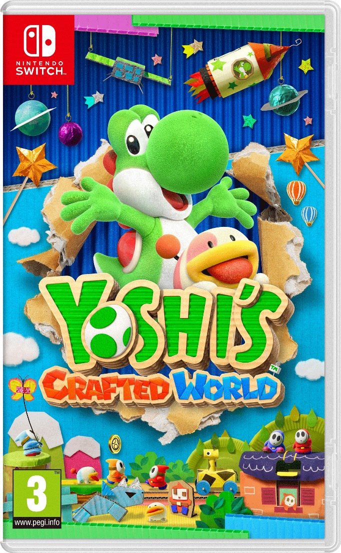 Jaquette Yoshi's Crafted World Nintendo Switch