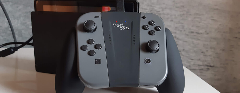 Support de recharge / grip Joy-Con par SteelPlay