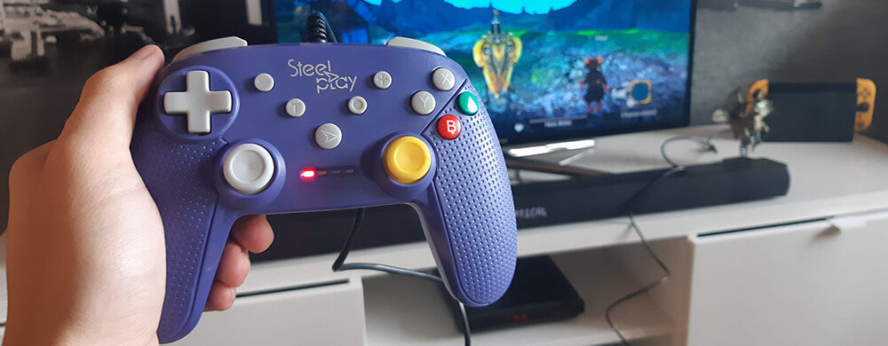 Manette filaire SteelPlay Nintendo Switch