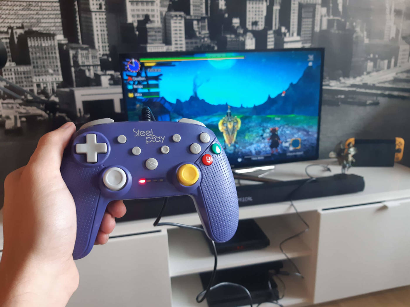 Manette filaire SteelPlay Nintendo Switch