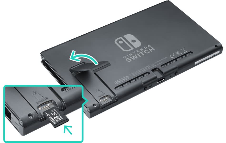 Move game data and downloads to Micro SD | Nintendo ...