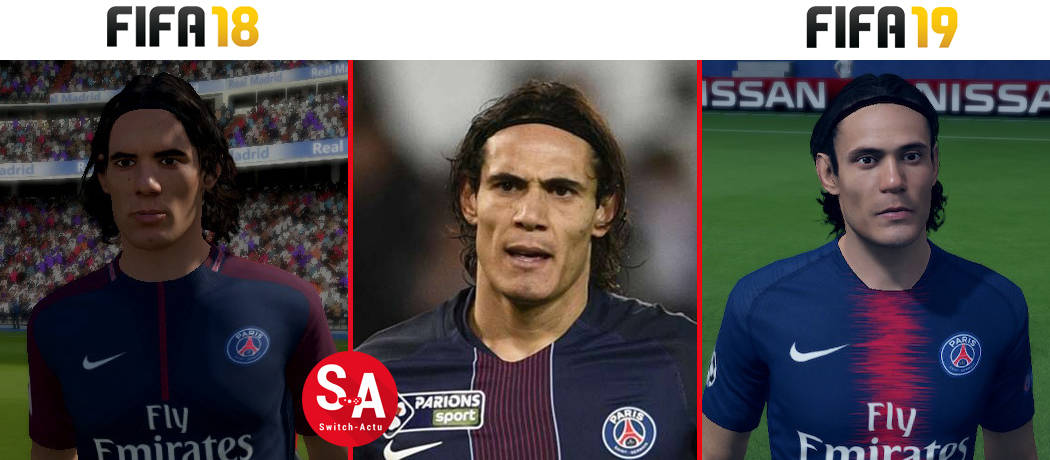 Cavani FIFA 19 Nintendo Switch