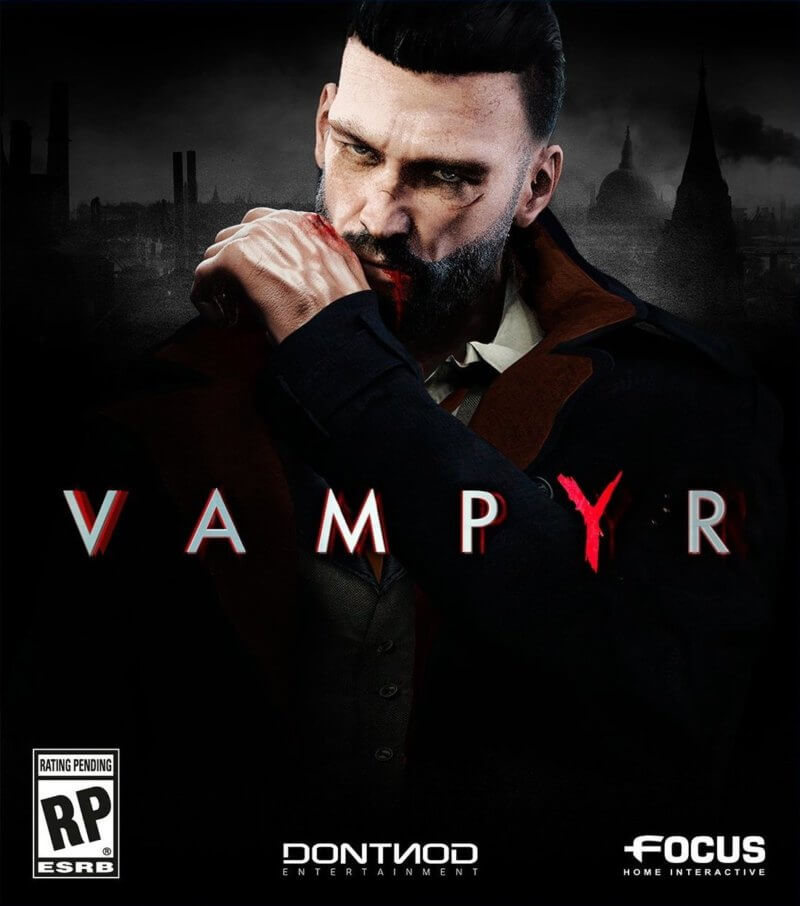 Vampyr boxart Nintendo Switch