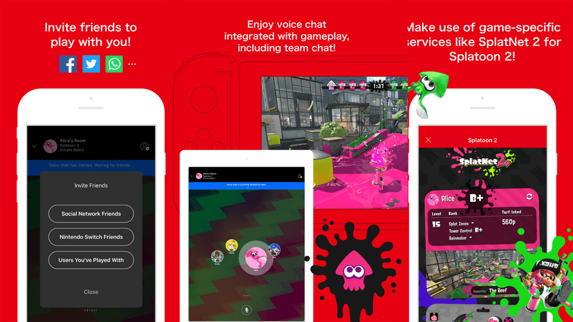 Application Nintendo Switch Online