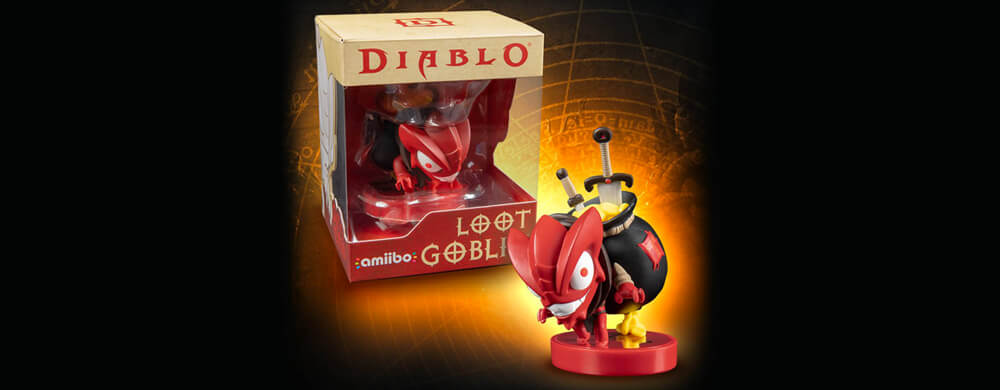 Amiibo Diablo Nintendo Switch Loot Goblin