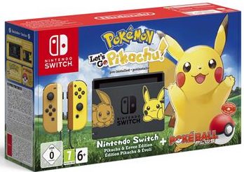 Nintendo Switch - Pokémon Lets Go ! Pikachu