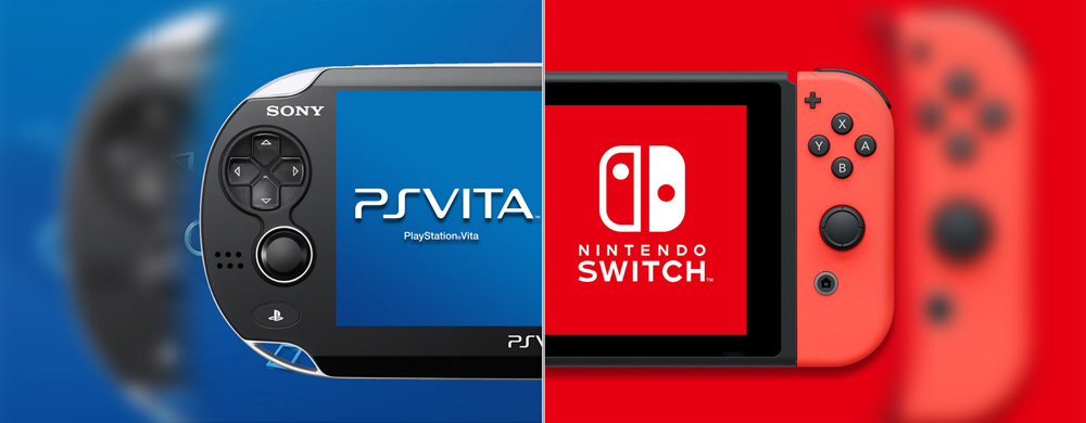 PS Vita et Nintendo Switch