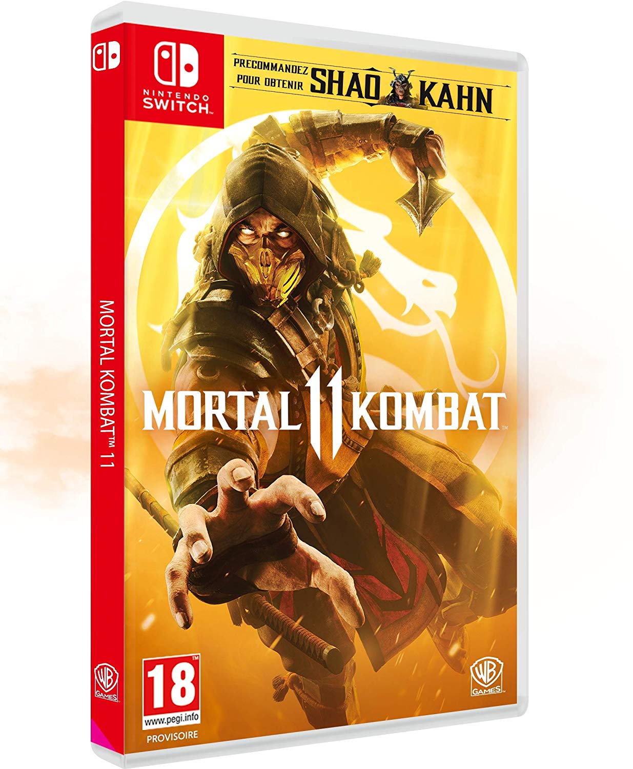 Mortal Kombat 11 jaquette switch