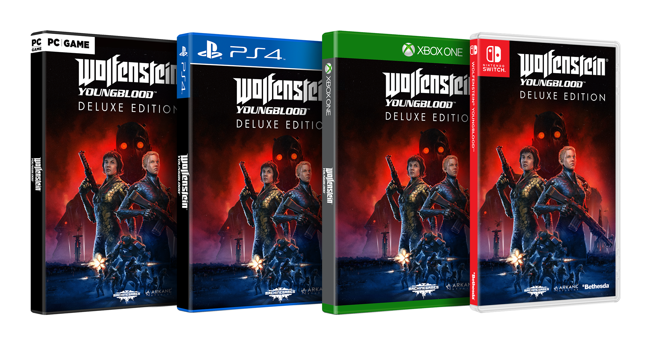 Wolfenstein Youngblood jaquette deluxe