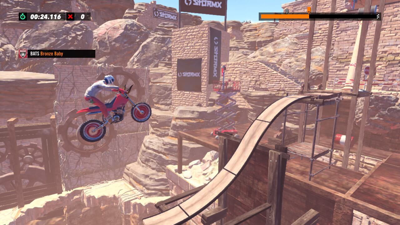 Trials Rising - test Nintendo Switch