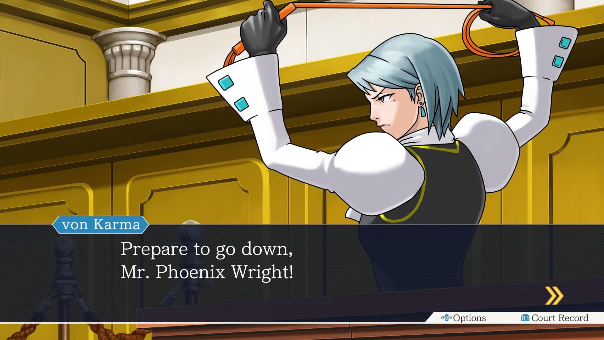 Phoenix Wright Ace Attorney Trilogy Switch