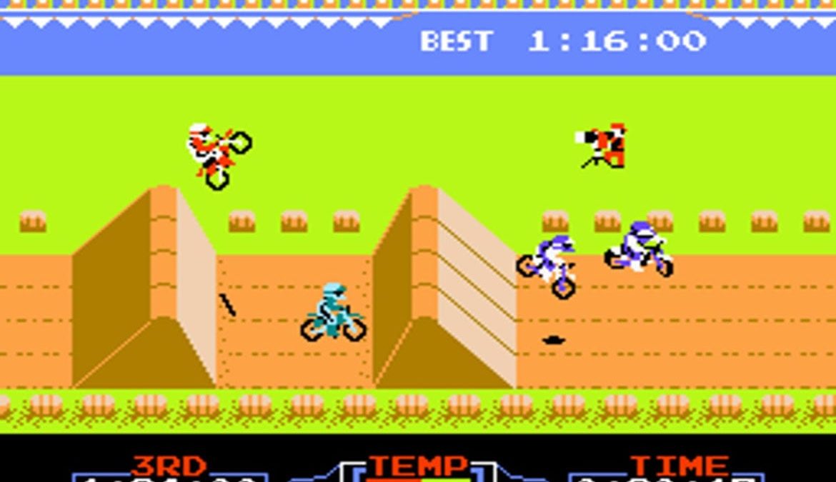 VS Excitebike Nintendo Switch NES