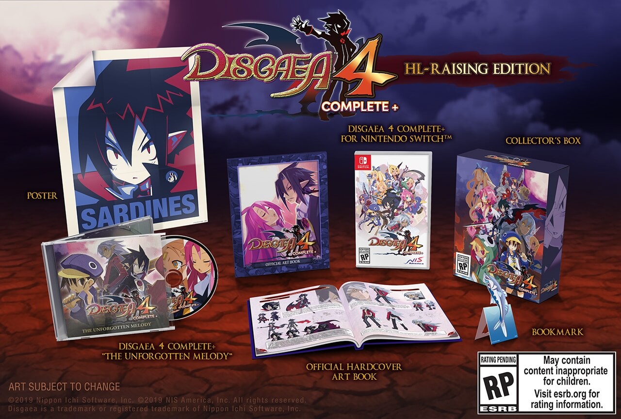 disgaea 4 switch collector