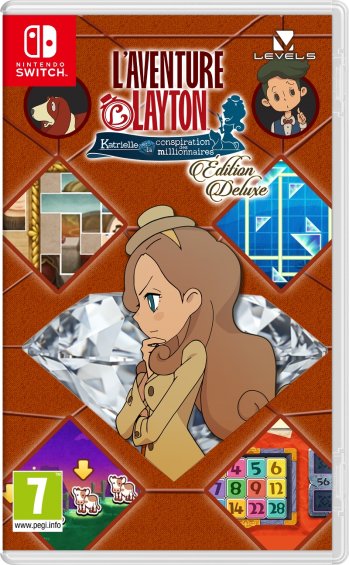 L'Aventure Layton Switch Jaquette