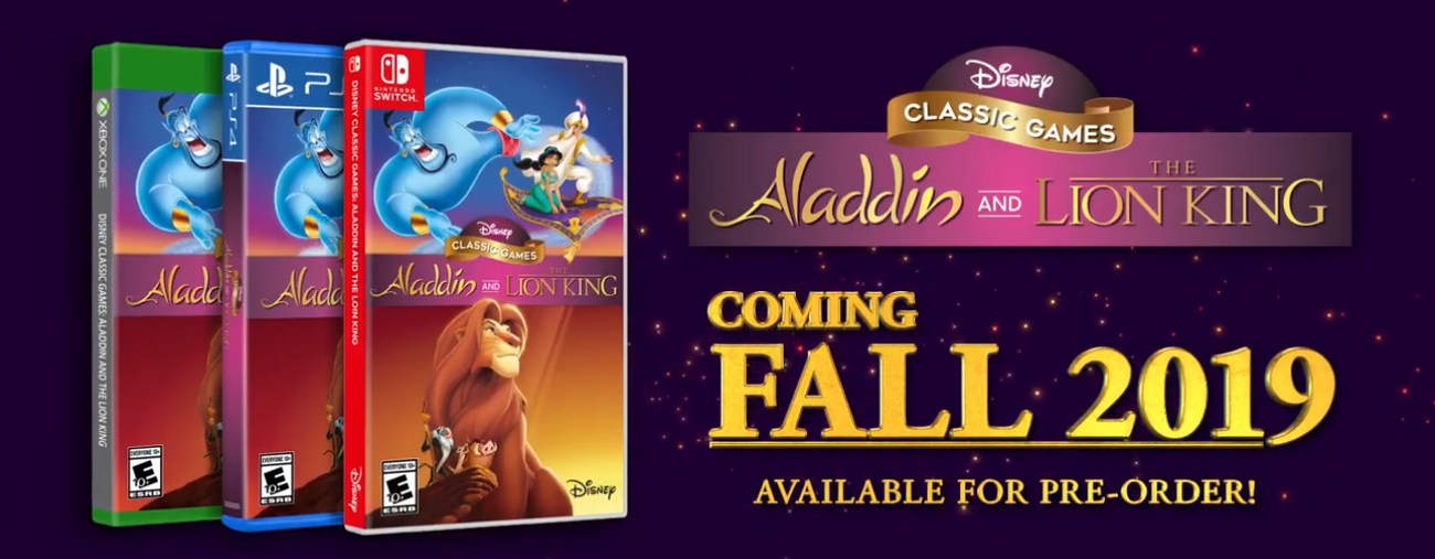 aladdin roi lion disney classics remasters nintendo switch