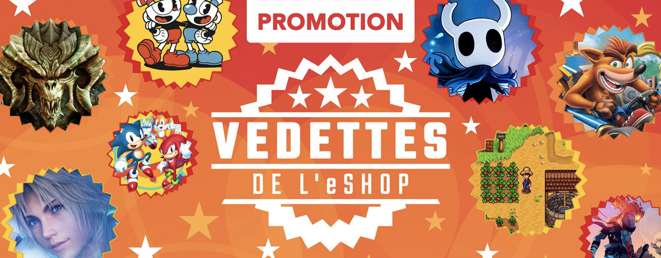 Promotions eshop nintendo switch vedette