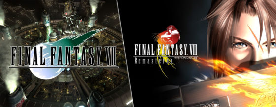 final fantasy VII et VIII version boite nintendo switch