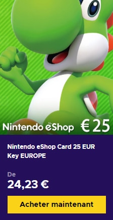 Nintendo 25 euros