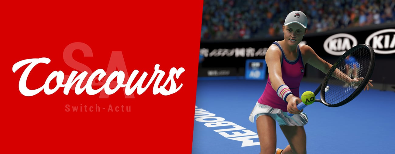 concours gagner jeu ao tennis 2 nintendo switch