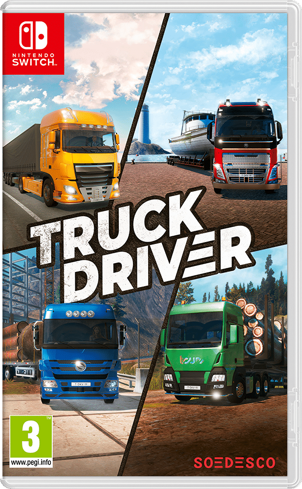 Truck Driver Nintendo Switch Boxart