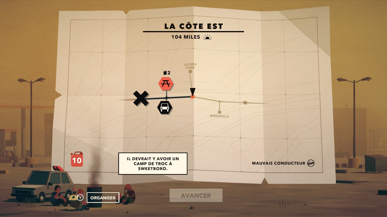 Overland : camp de troc