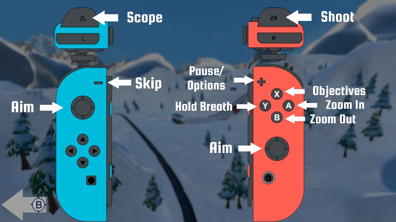 ski sniper switch controls