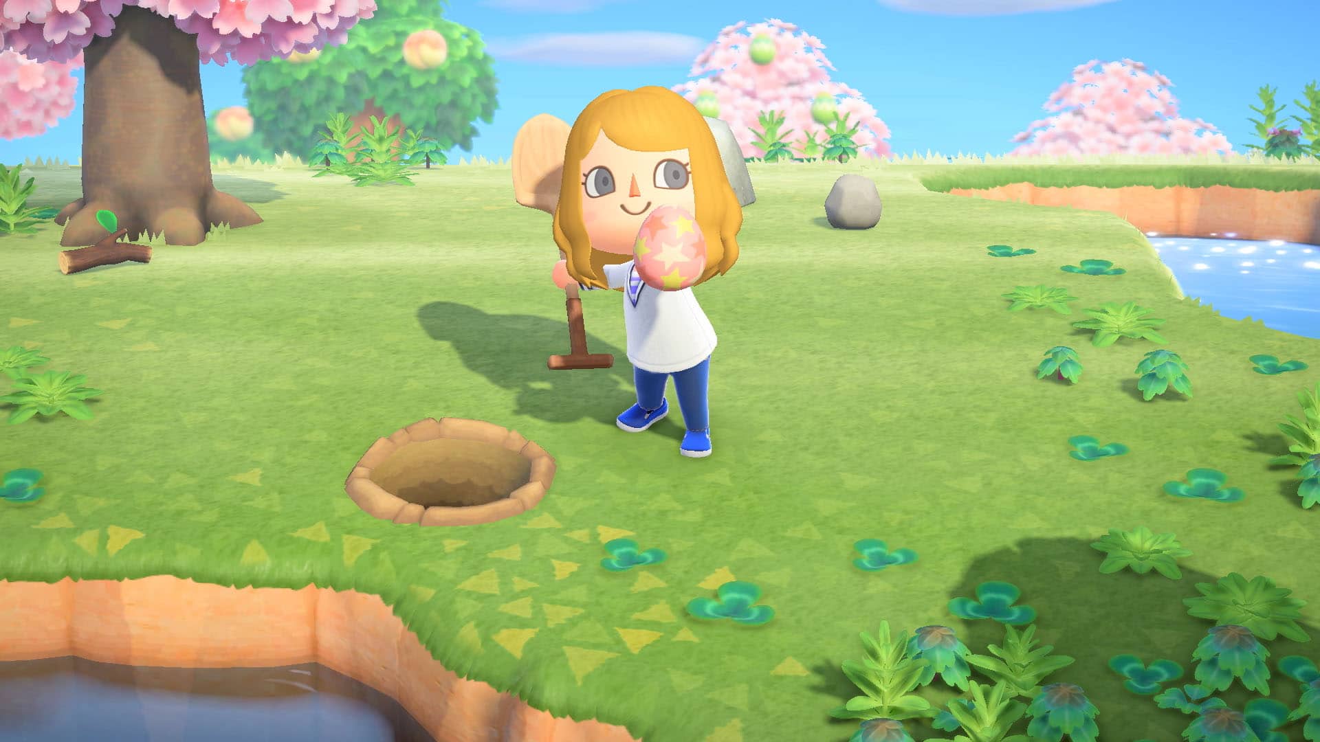 Animal Crossing: New Horizons pâques