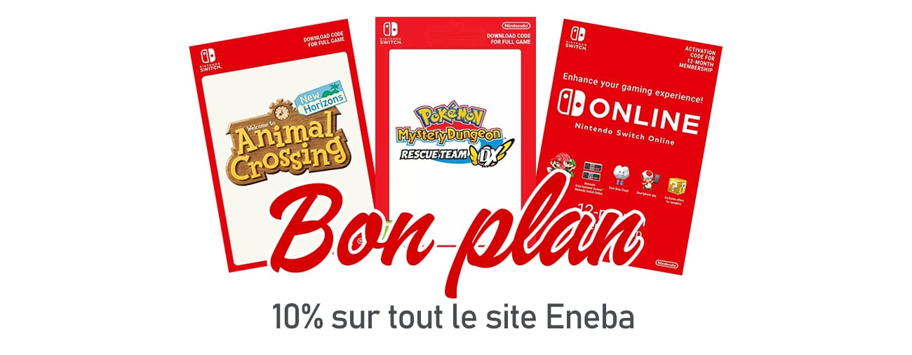 bon plan eneba nintendo switch code promo