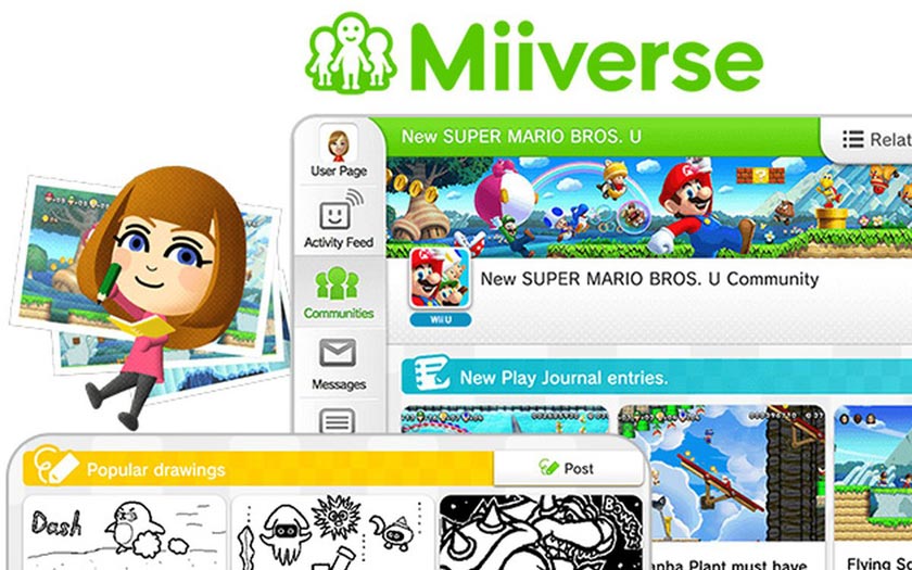 Miiverse sur Nintendo Switch