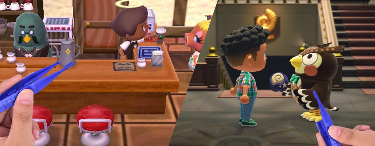 animal crossing: new horizons robusto et art musée