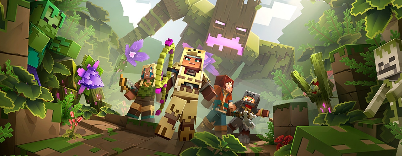 Minecraft Dungeons Jungle Awakens Nintendo Switch