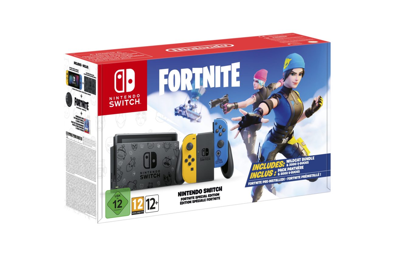 Nintendo Switch édition Fortnite