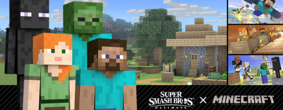 Minecraft Smash Bros. Ultimate Nintendo Switch