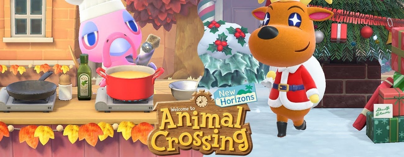 animal crossing new horizons mise à jour noel