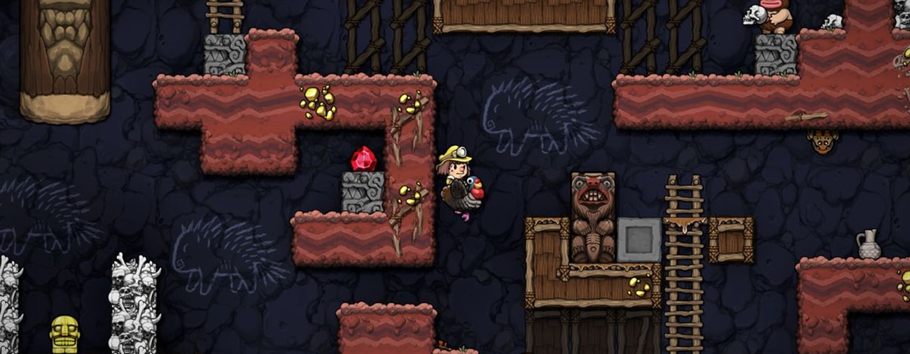 Spelunky et Spelunky 2 sortiront sur Switch en 2021