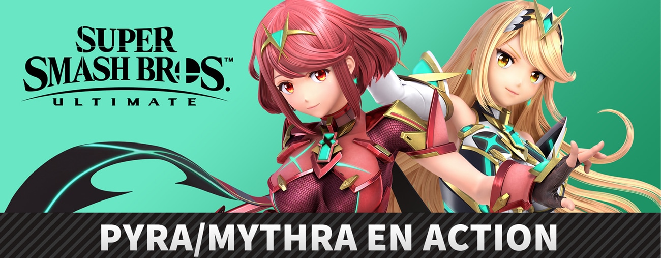 Smash Bros. Ultimate - Pyra et Mythra présentées le 4 mars à 15h