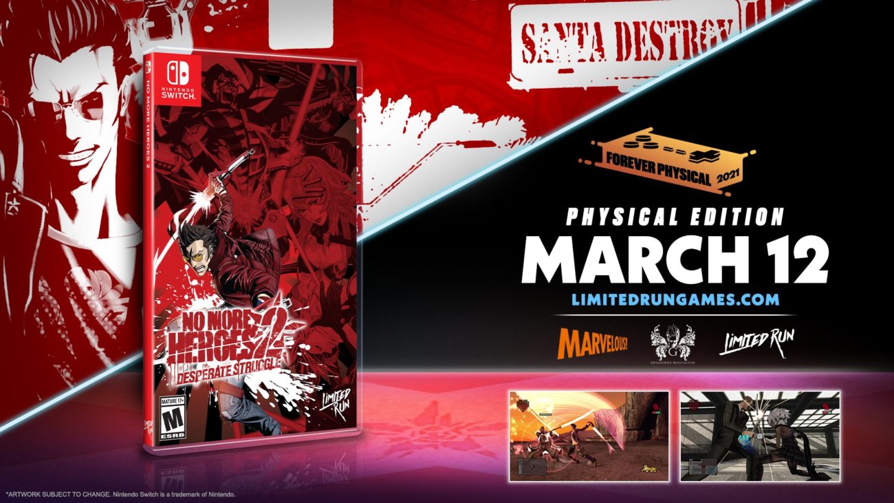 no more heroes 1 et 2 physique collector switch 1