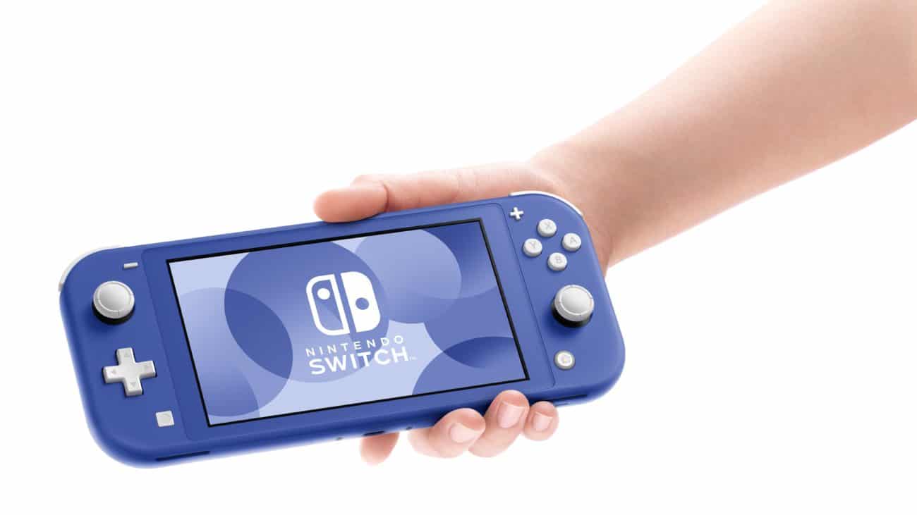 switch lite bleue