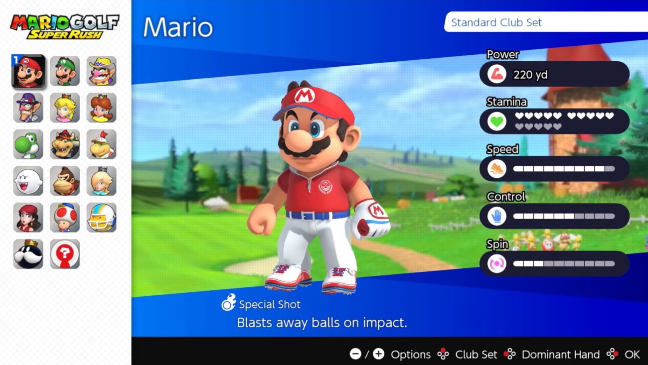 Mario Golf: Super Rush