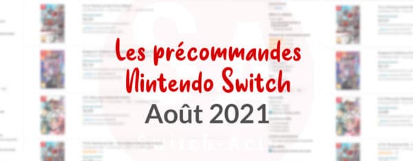 Recap des précommandes aout