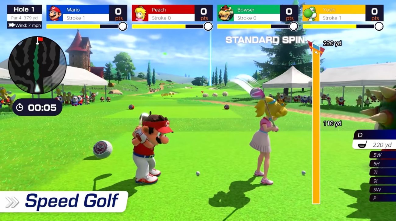 Mario Golf: Super Rush