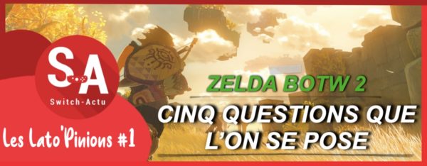 Zelda: BOTW 2 analyse du trailer