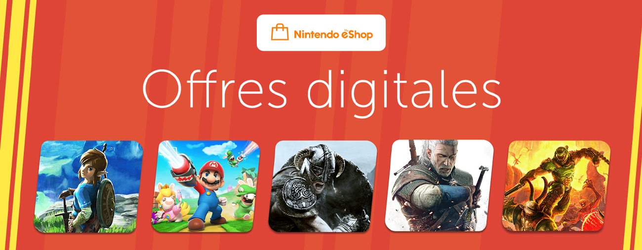 eShop – Jusqu’à 75% de réduction avec les offres digitales