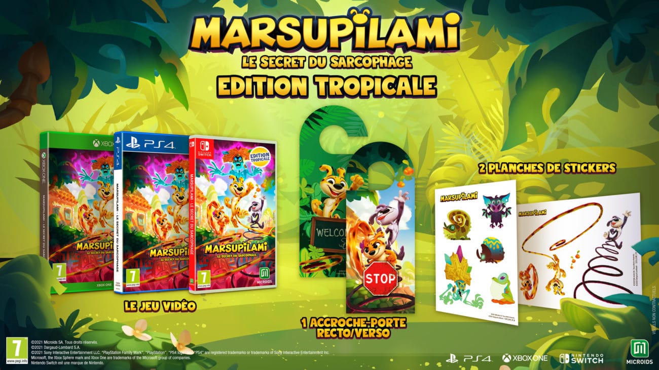 Marsupilami : Le Secret du Sarcophage Edition Tropicale