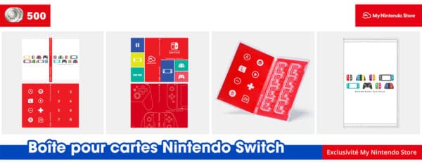 My Nintendo Store – Une boite de rangement de cartouches Switch offerte