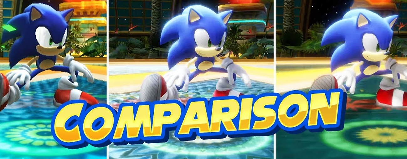 Sonic Colours: Ultimate - Une comparaison Wii vs. Switch vs. PS4 - VIDEO