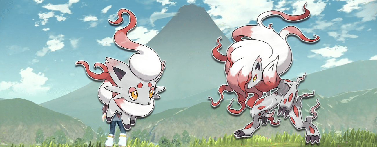 Légendes Pokémon : Arceus Zorua et Zoroark d'Hisui.001