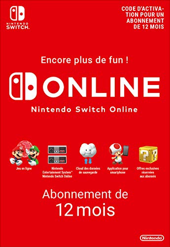 Nintendo Switch Online - Abonnement 12 Mois | Code de téléchargement (Switch)