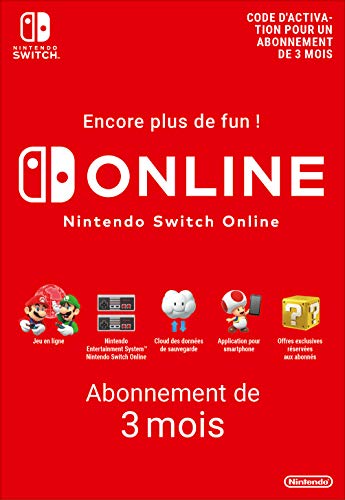 Nintendo Switch Online - Abonnement 3 Mois | Code de téléchargement (Switch)
