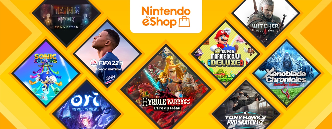 eShop – Jusqu’à 75% de réduction sur plus de 1000 jeux avec les cyber offres